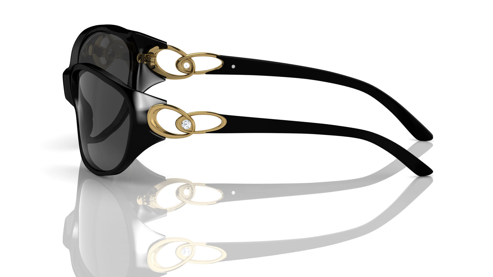 Eyeglasses for Men and Women 3D print model_1