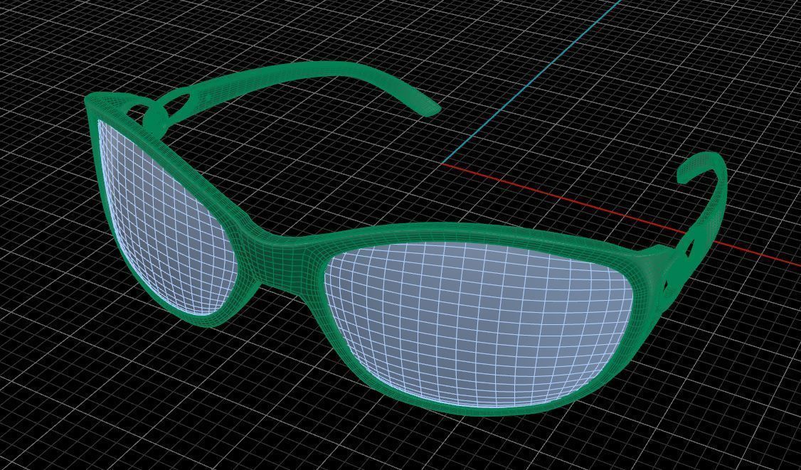 Eyeglasses for Men and Women 3D print model_4