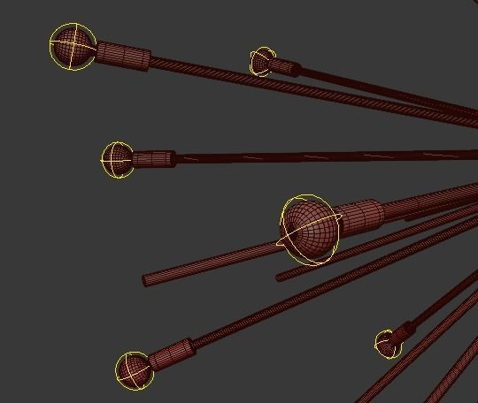 Huge chandelier 3D model_4