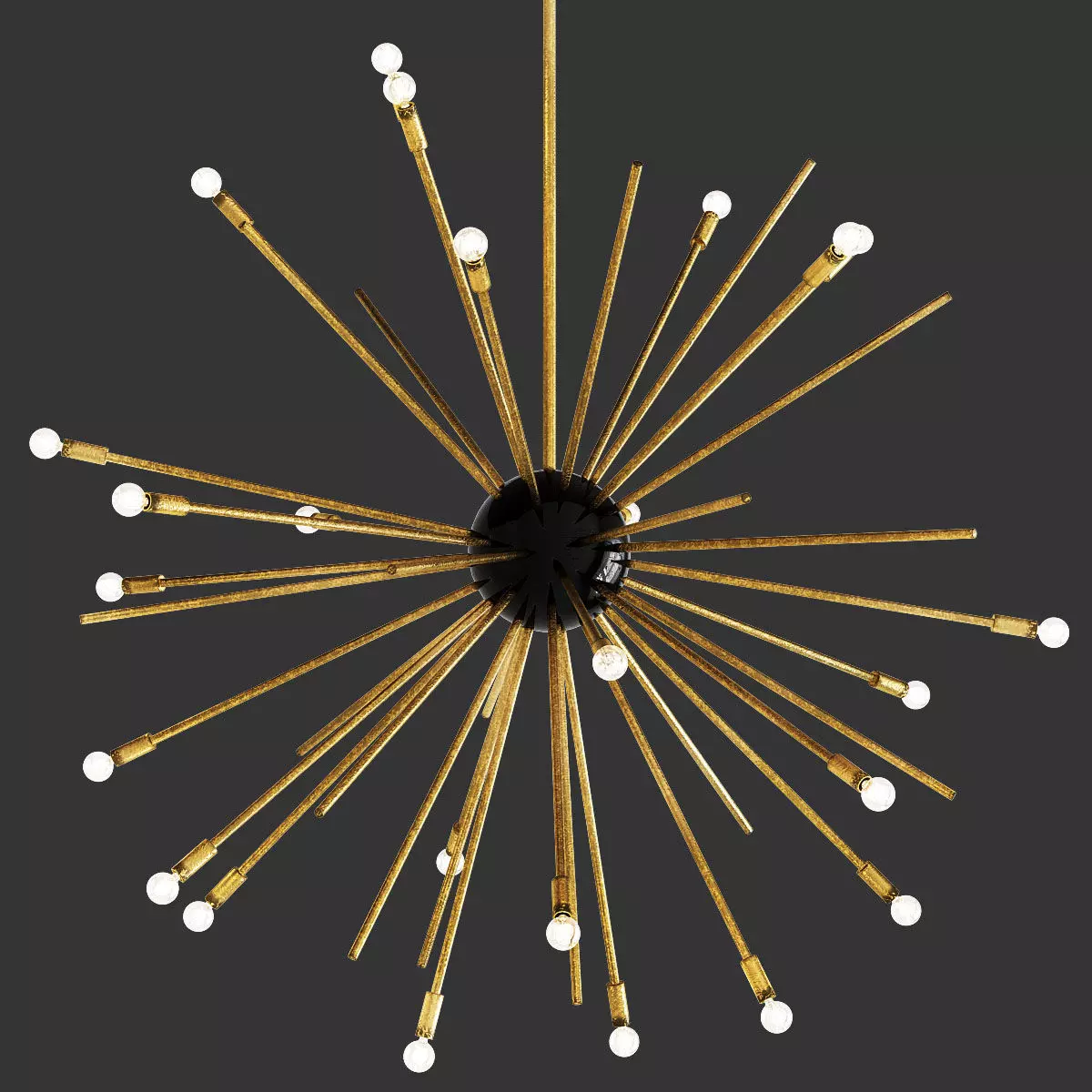 Huge chandelier 3D model_0