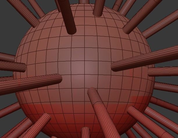 Huge chandelier 3D model_3