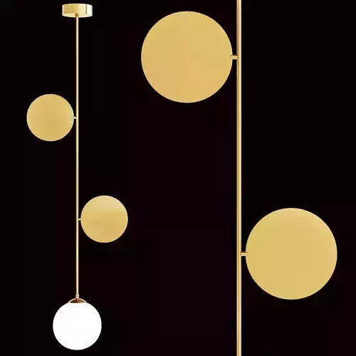 Areti Plates Pendant