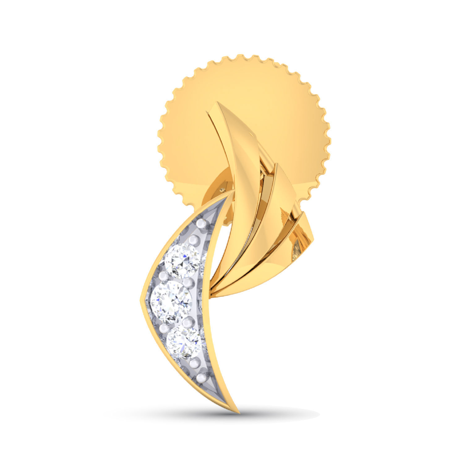 Women pendant-earrings set 3dm mgx render detail 3D print model 3D print model_2