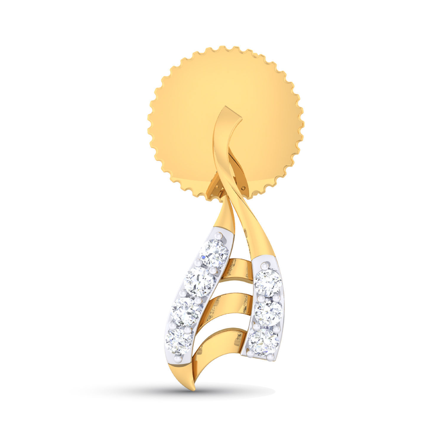 Women pendant-earrings set 3dm mgx render detail 3D print model 3D print model_2