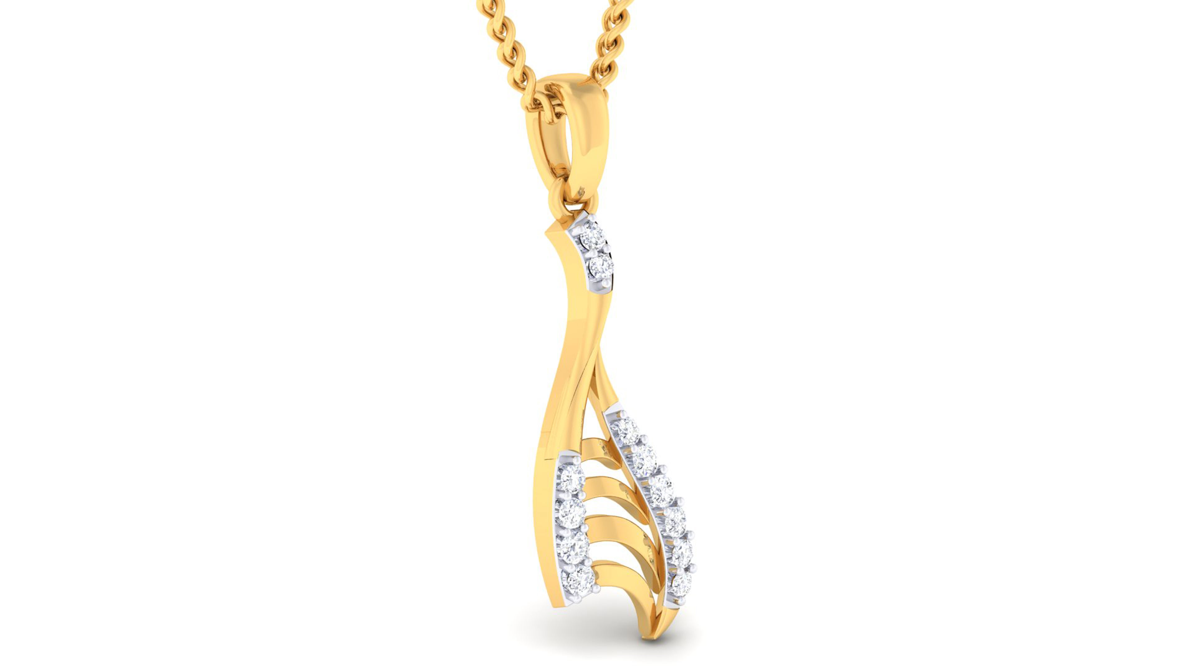 Women pendant-earrings set 3dm mgx render detail 3D print model 3D print model_6