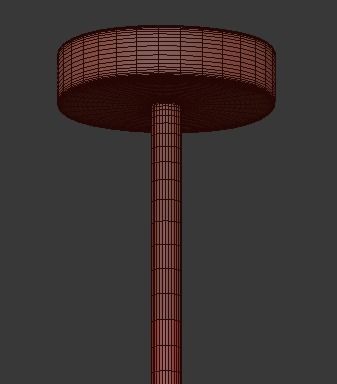 Areti Circle Pendant 3D model_1