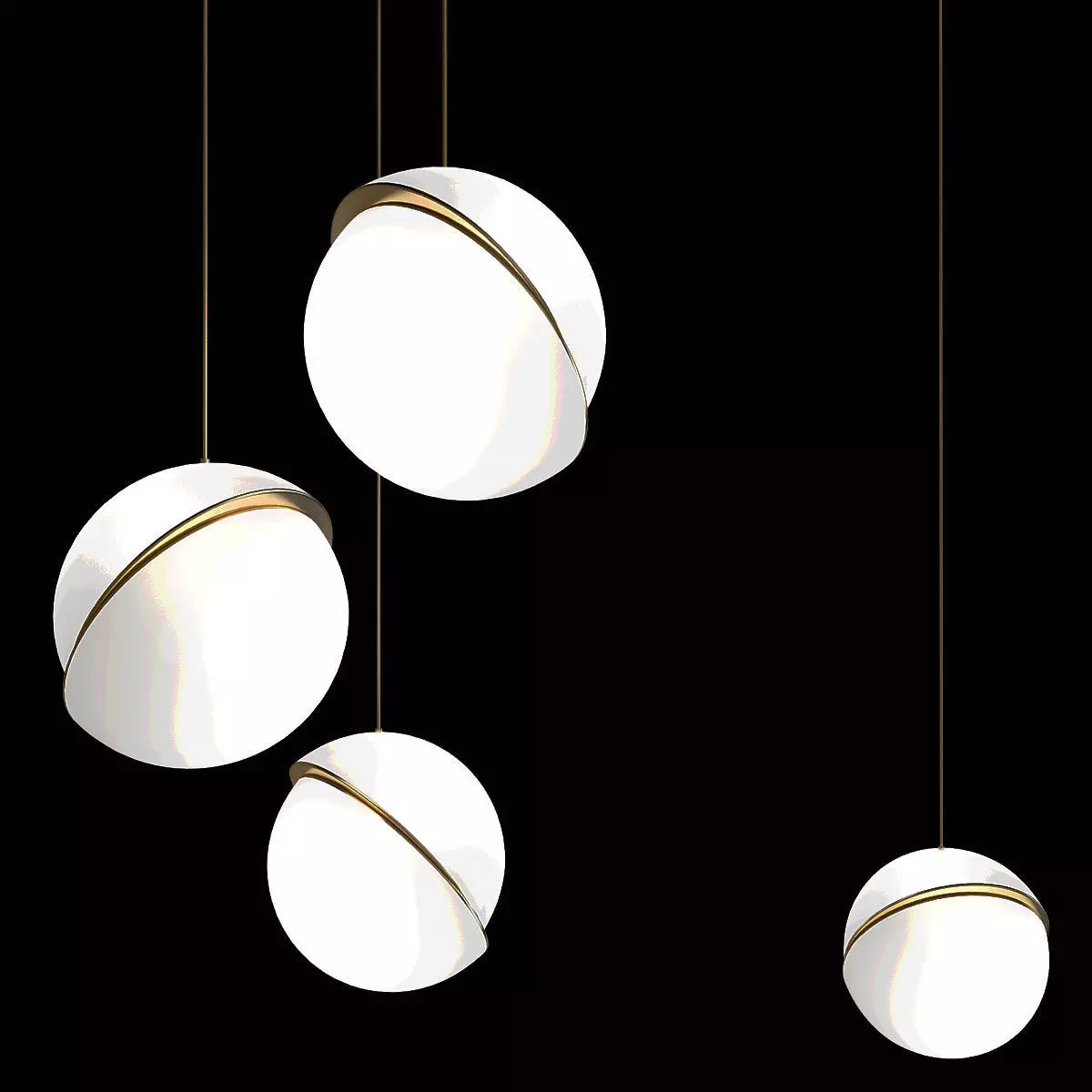 Crescent Celling Lee Broom 3D model_0