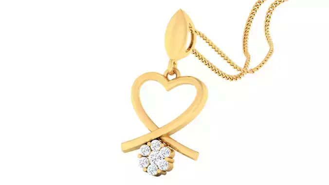 Women pendant-earrings set 3dm mgx render detail 3D print model