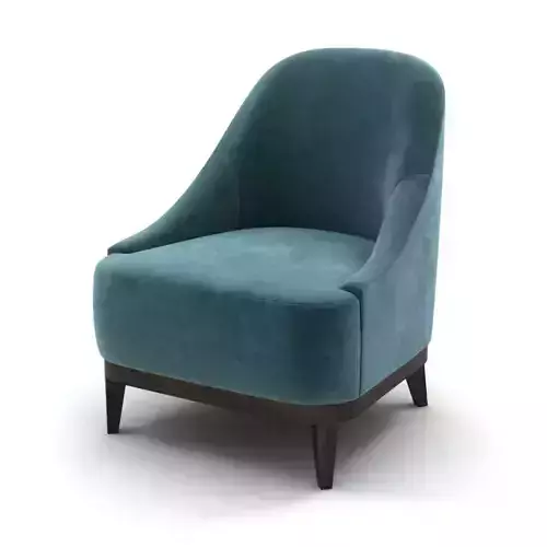 Duhram chair by Alter London 3d model 3D model