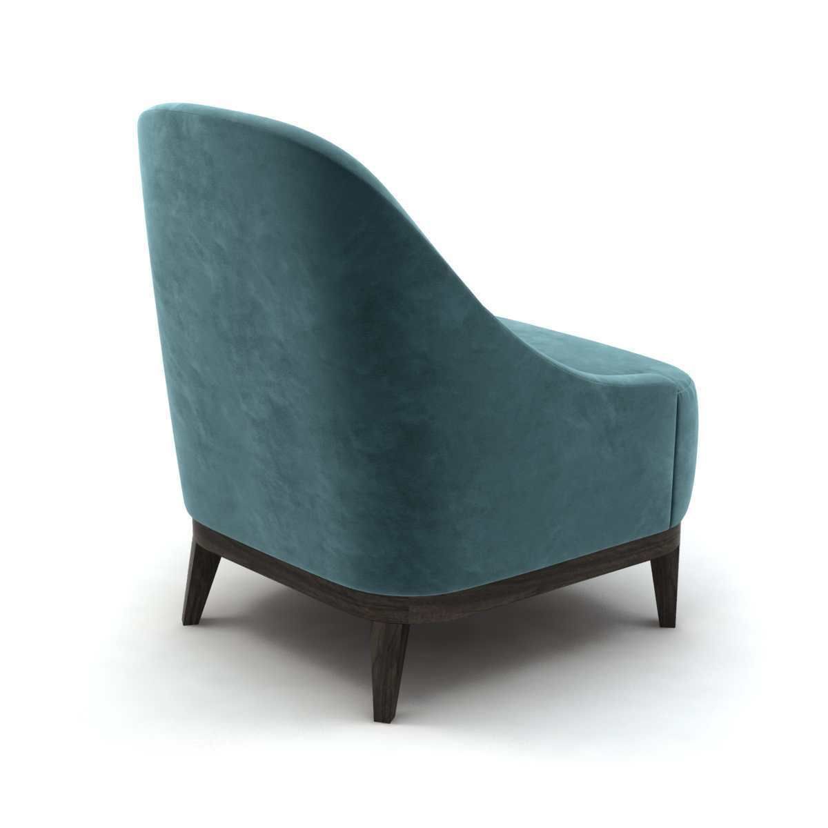 Duhram chair by Alter London 3d model 3D model_3