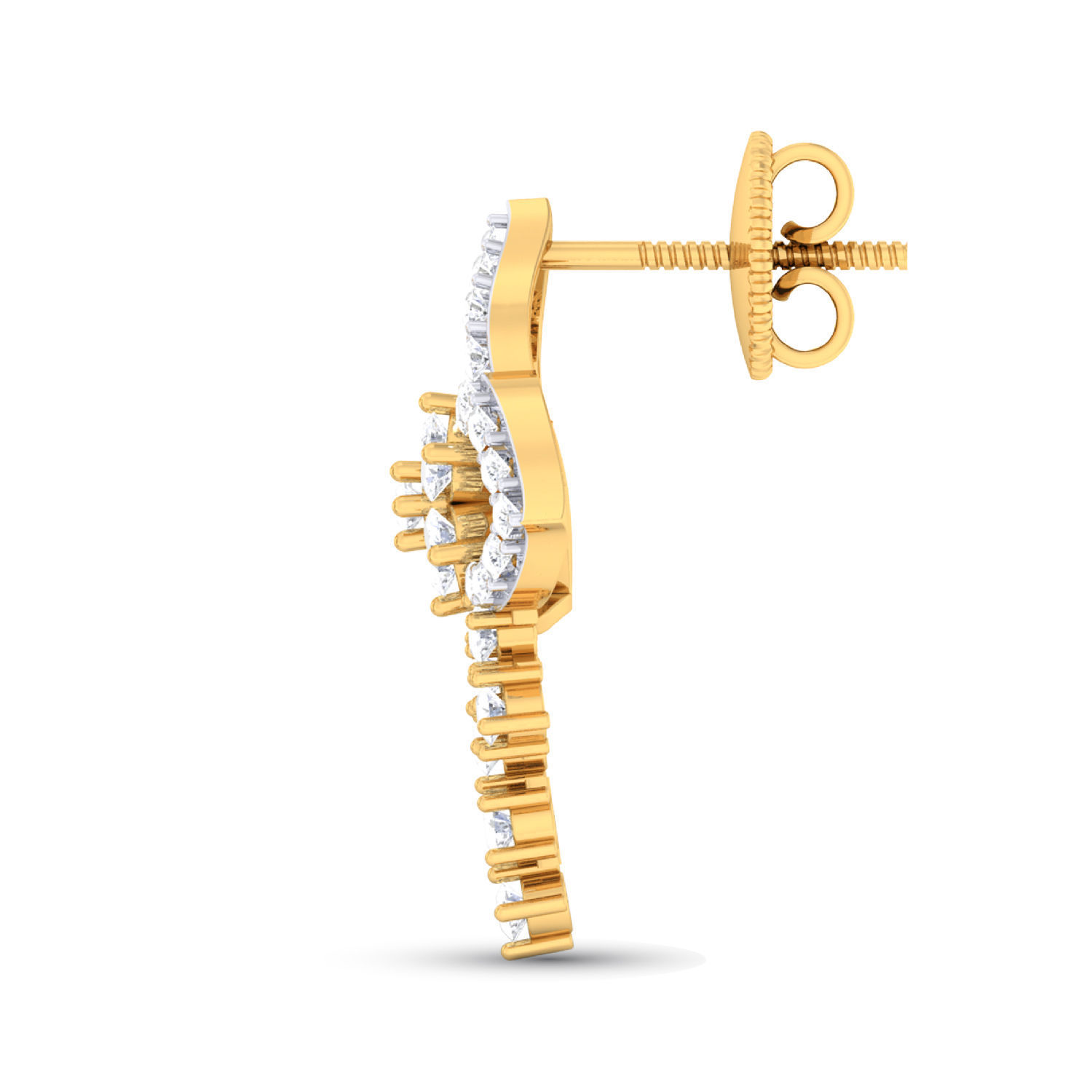 Women pendant-earrings set 3dm mgx render detail 3D print model 3D print model_2