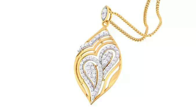 Women pendant-earrings set 3dm mgx render detail 3D print model