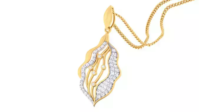 Women pendant-earrings set 3dm mgx render detail 3D print model