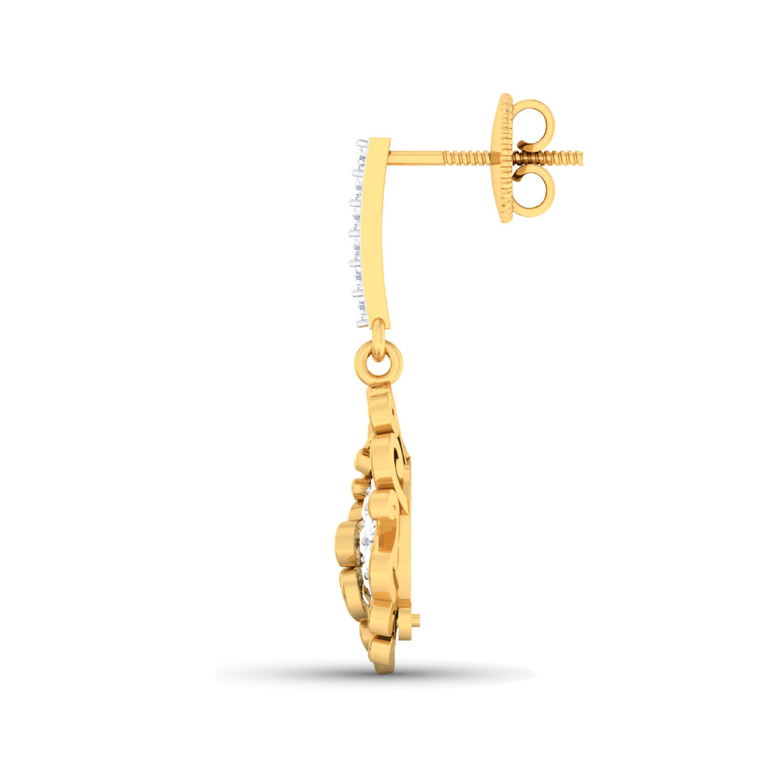 Women pendant-earrings set 3dm mgx render detail 3D print model 3D print model_1