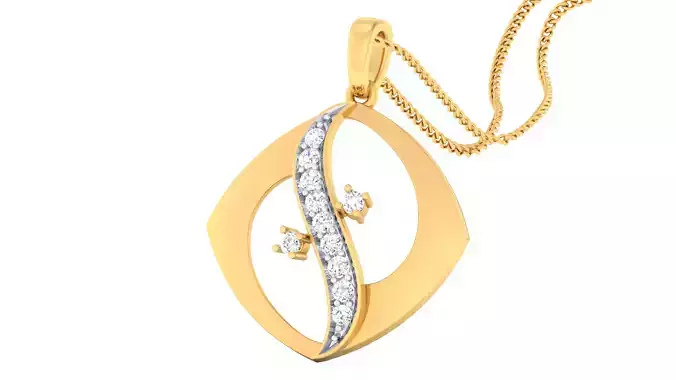 Women pendant-earrings set 3dm mgx render detail 3D print model