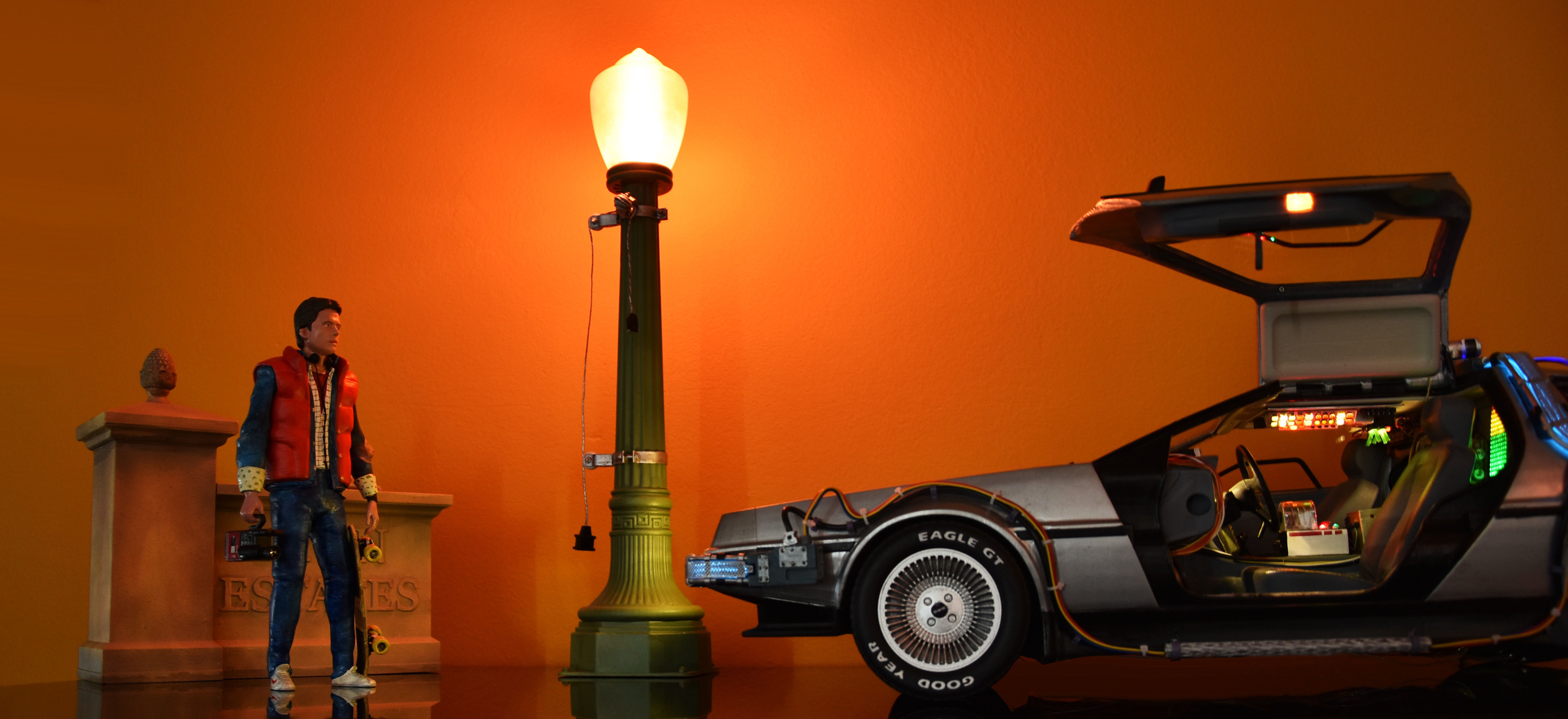 Street Light Bttf Did3D 1-8 Scale 3D Print 3D print model_5