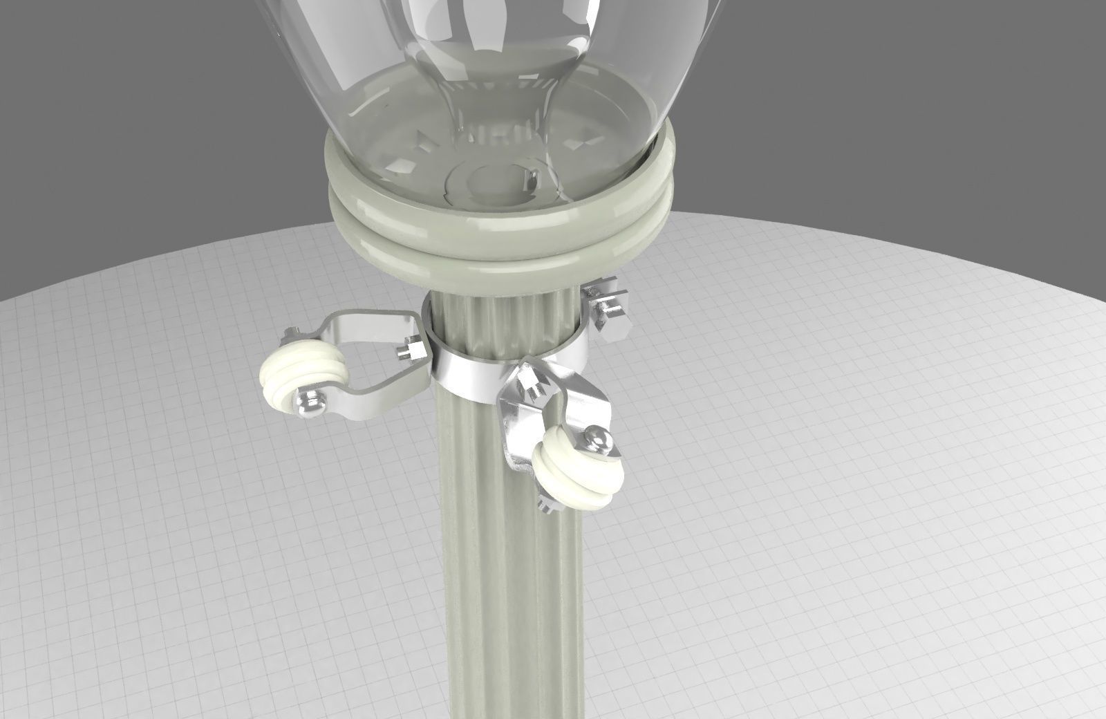 Street Light Bttf Did3D 1-8 Scale 3D Print 3D print model_14