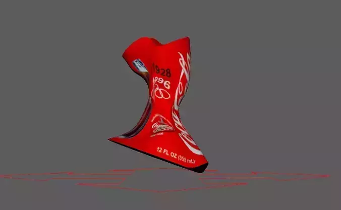 Free 3D tin can rig Free 3D model