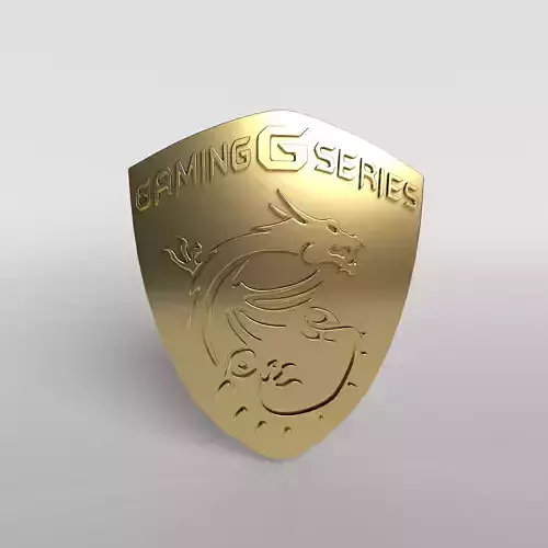 MSI Logo 02 - 4K Texture Free 3D model