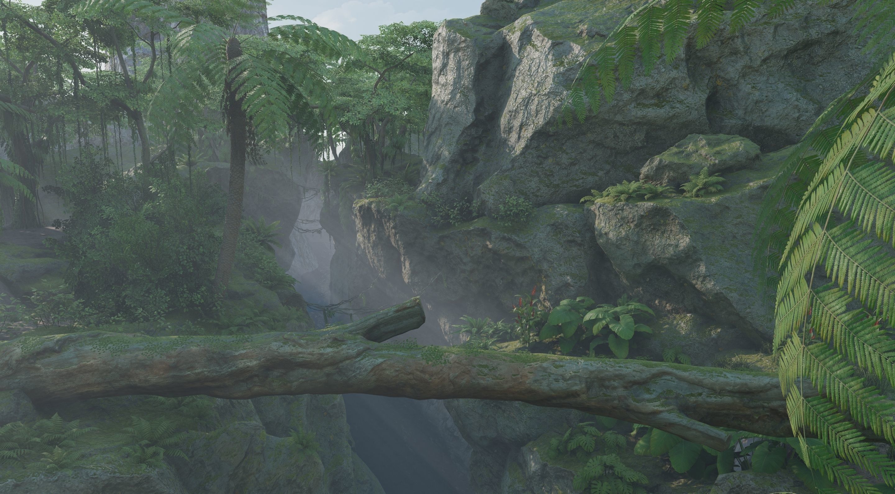 Tropical Jungle Pack UE4 Low-poly 3D model_12