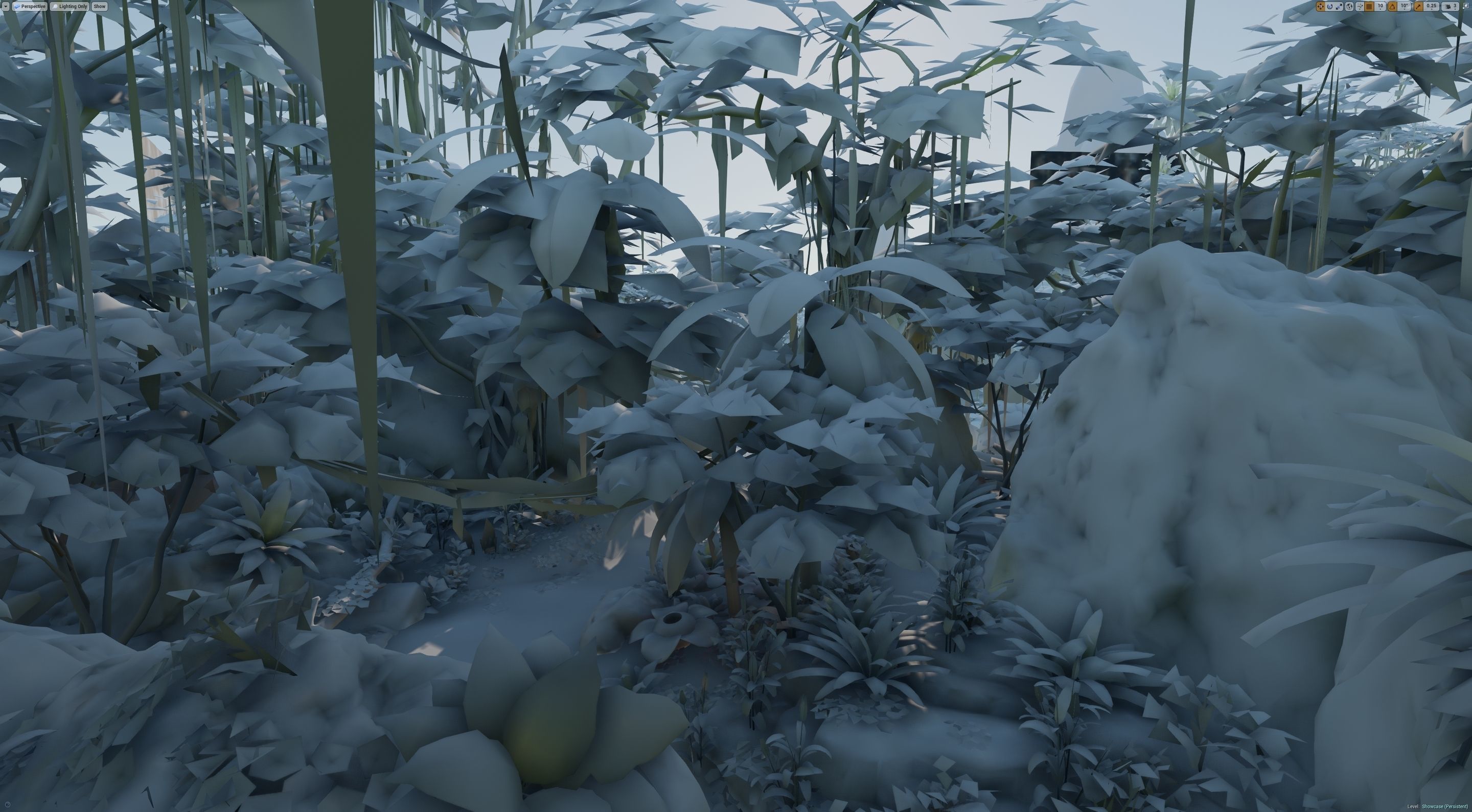 Tropical Jungle Pack UE4 Low-poly 3D model_24