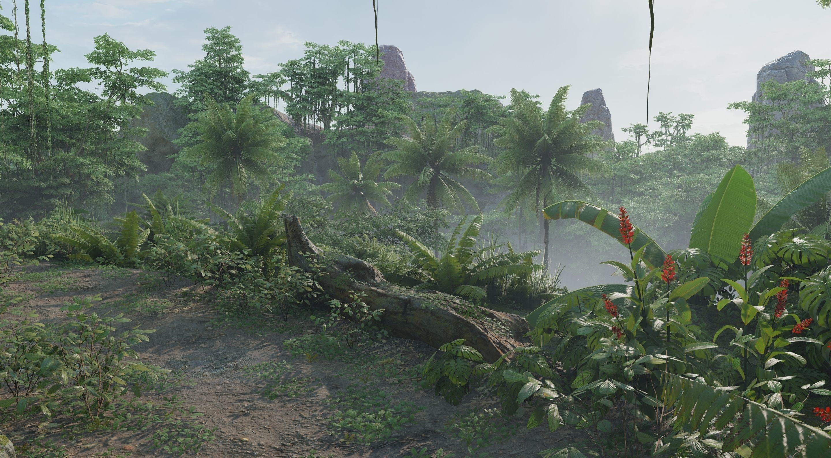 Tropical Jungle Pack UE4 Low-poly 3D model_21