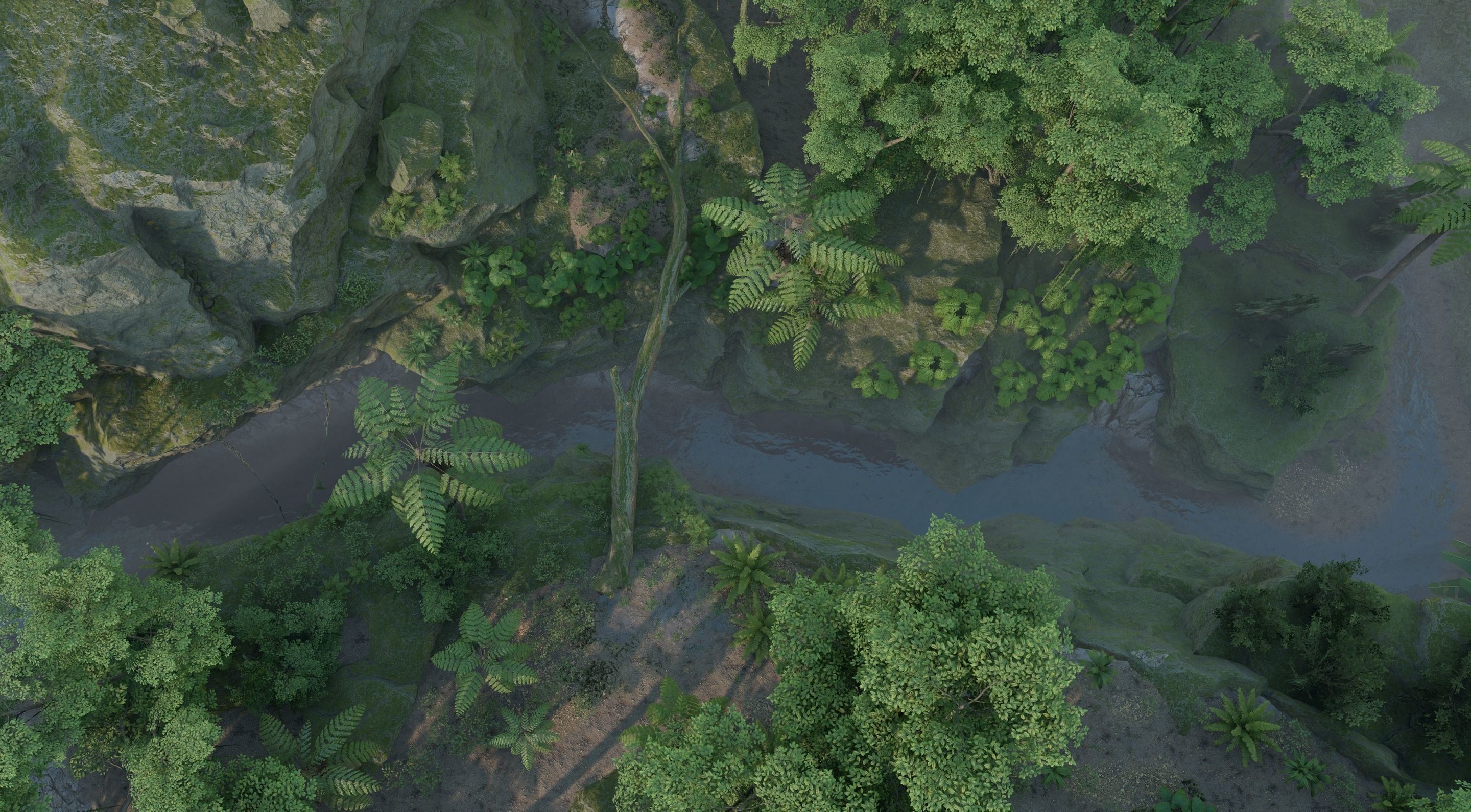 Tropical Jungle Pack UE4 Low-poly 3D model_10