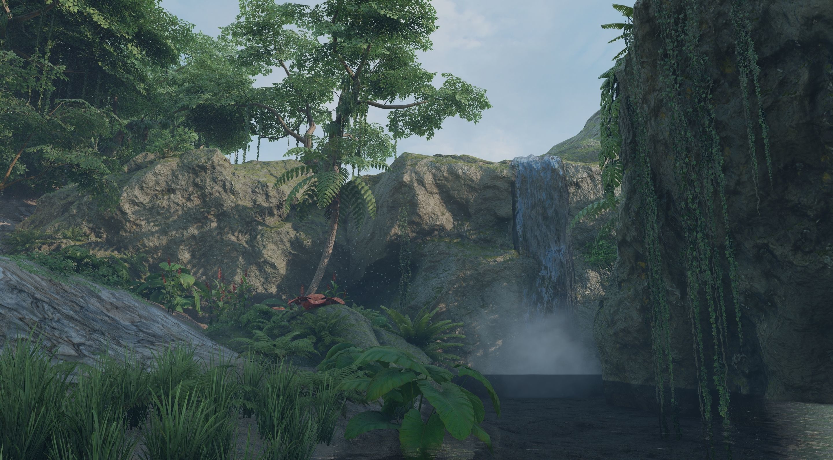 Tropical Jungle Pack UE4 Low-poly 3D model_15
