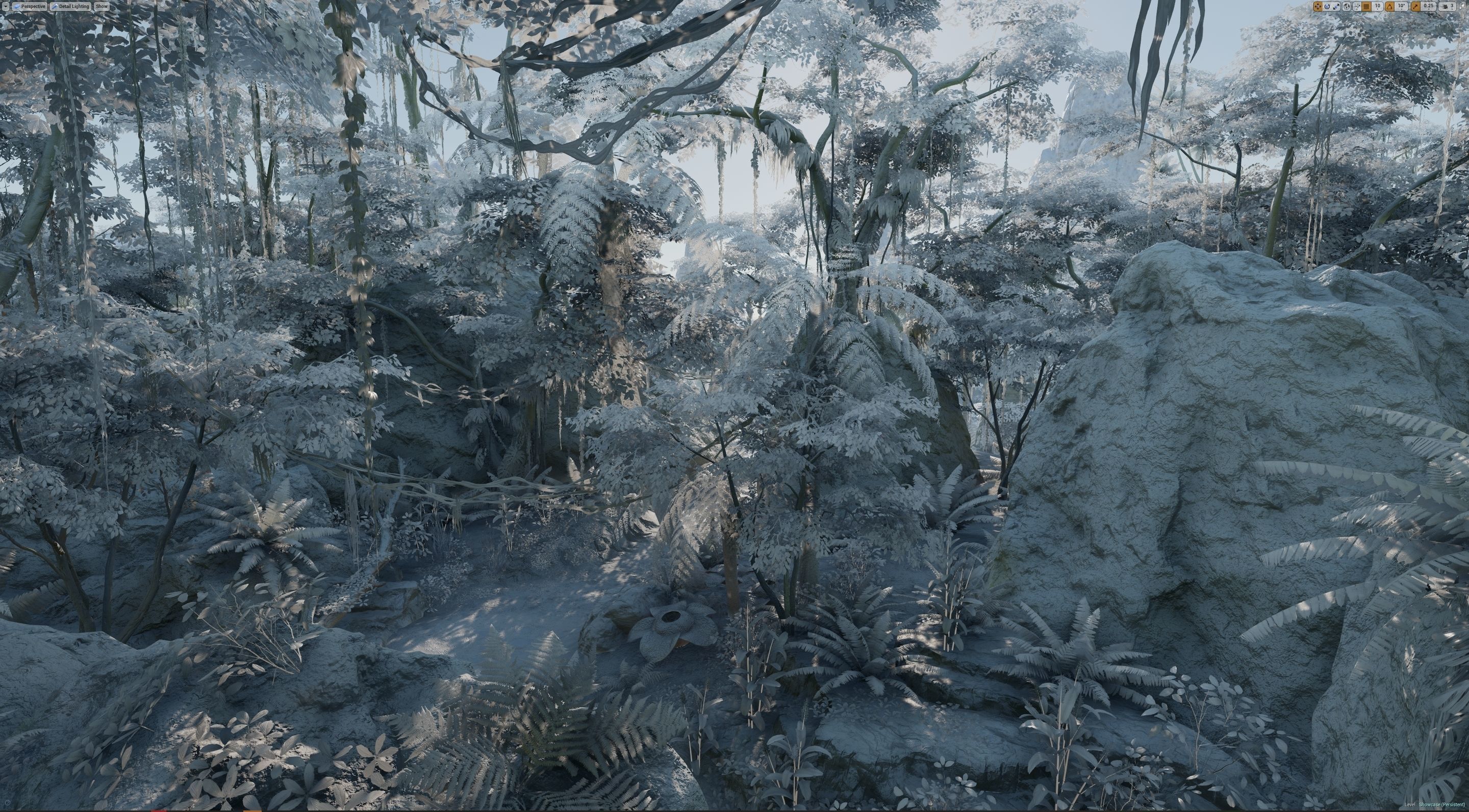 Tropical Jungle Pack UE4 Low-poly 3D model_23