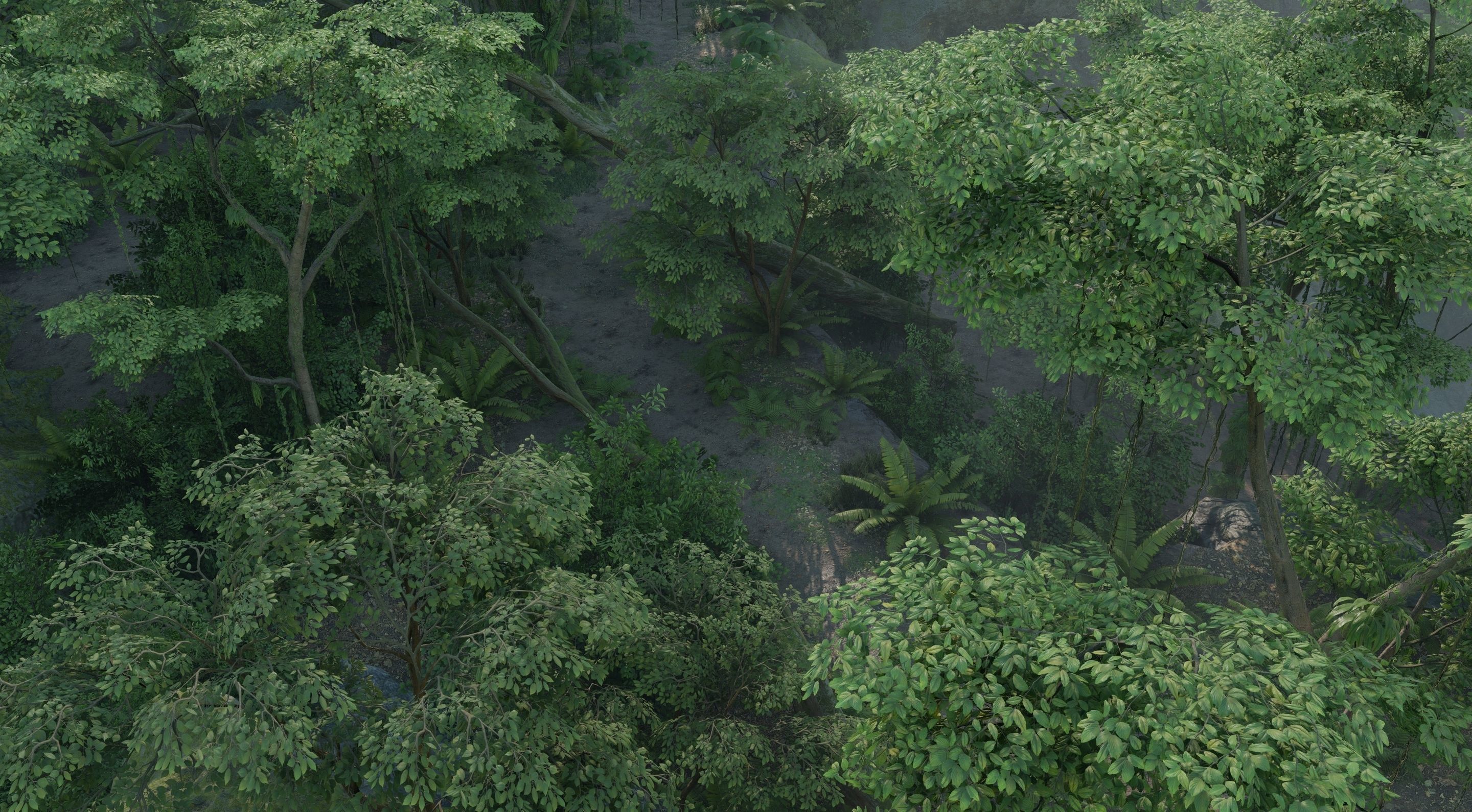 Tropical Jungle Pack UE4 Low-poly 3D model_8