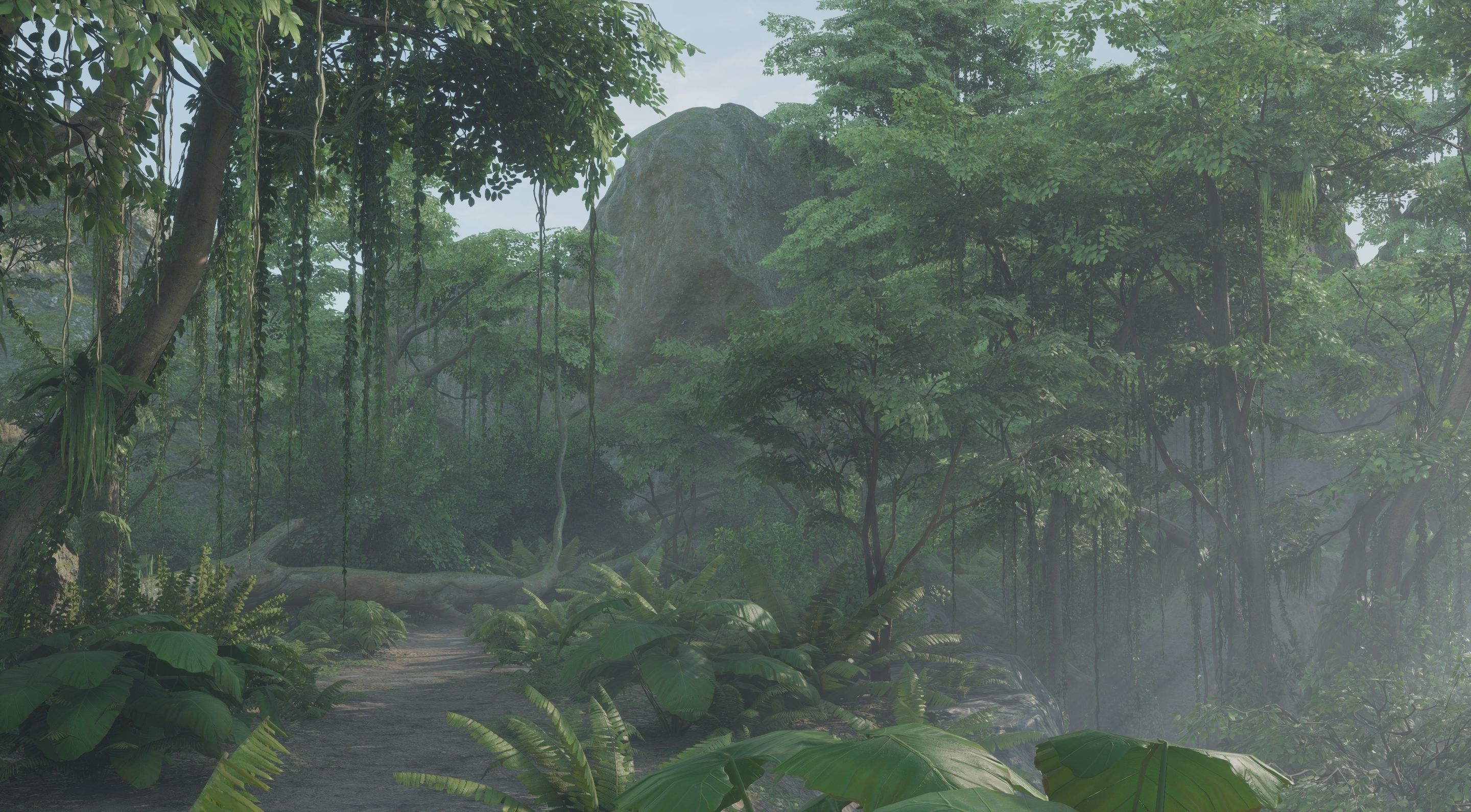 Tropical Jungle Pack UE4 Low-poly 3D model_6