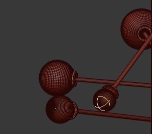 METEORITE CHANDELIER 3D model_3