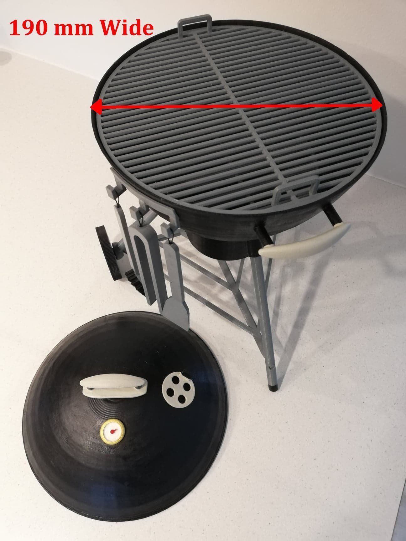 Weber Grill  3D print model_1