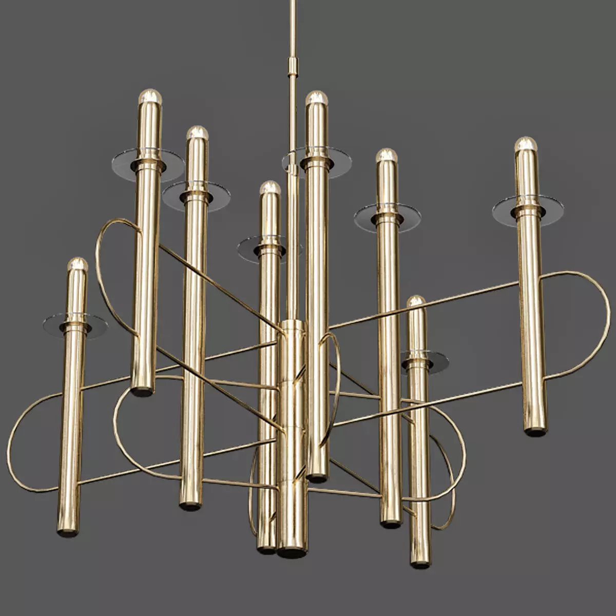 CHANDELIER BY SCIOLARI 3D model_0