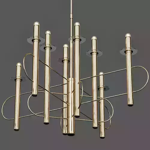 CHANDELIER BY SCIOLARI 3D model