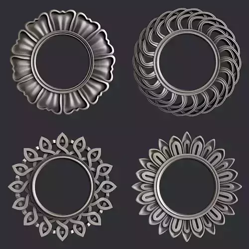 3d STL models for CNC router set frames R32 R33 R34 R35