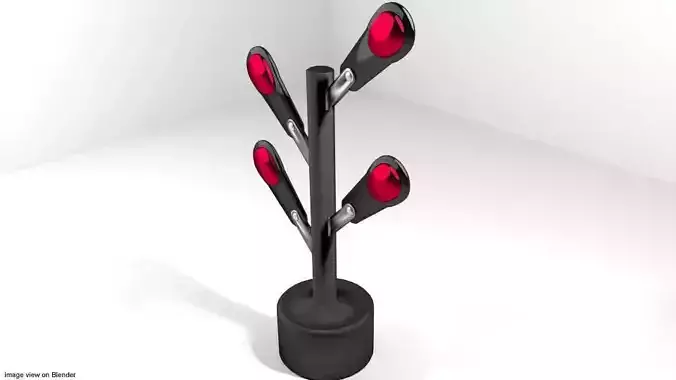 Martial-Art Training Equipment - Punching Target 3D model