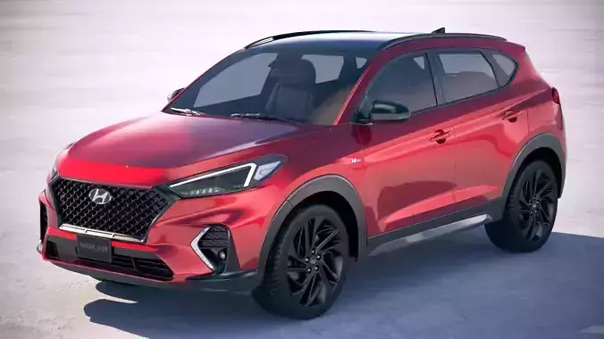 Hyundai Tucson N-Line 2019 3D model