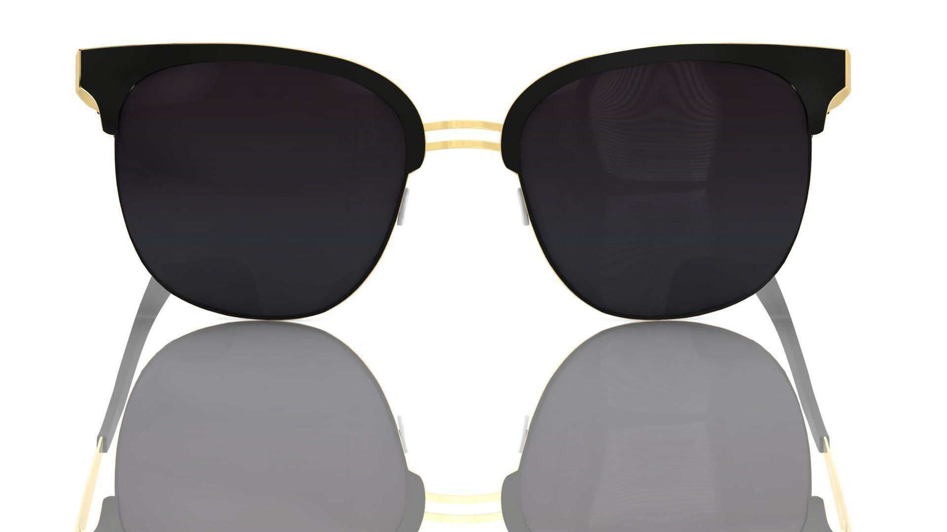 Eyeglasses for Men and Women 3D print model_3