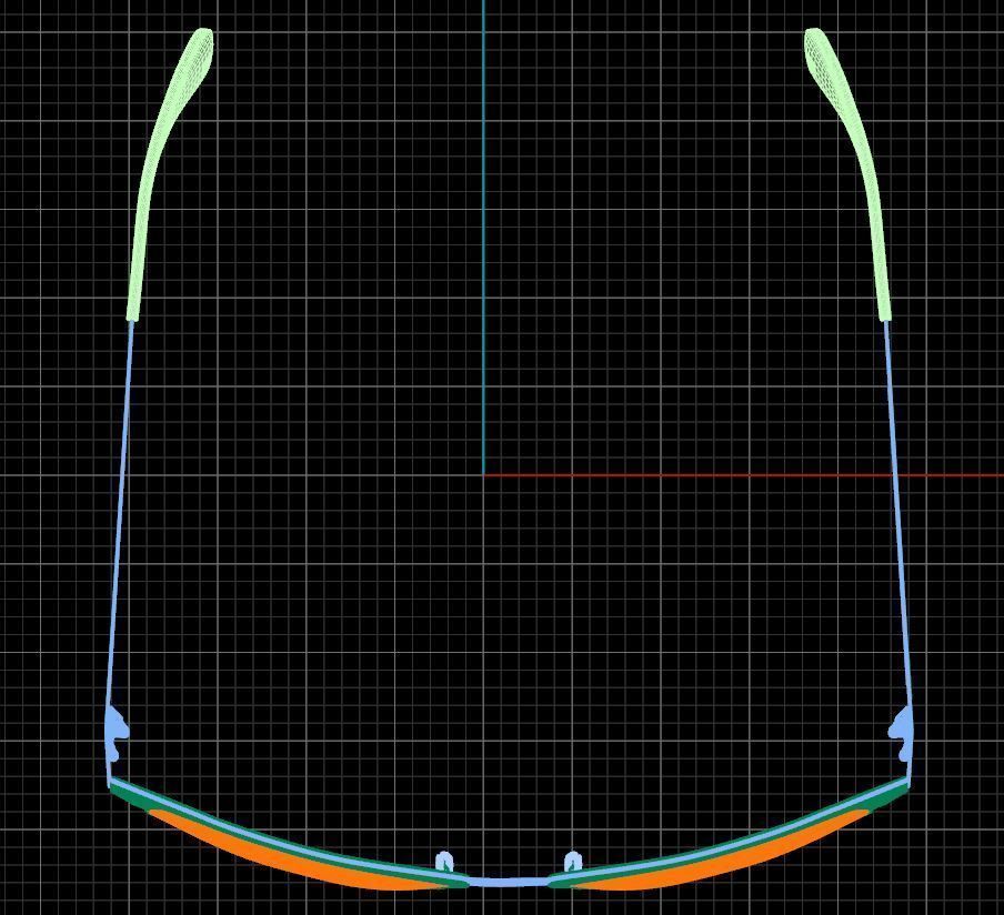 Eyeglasses for Men and Women 3D print model_5