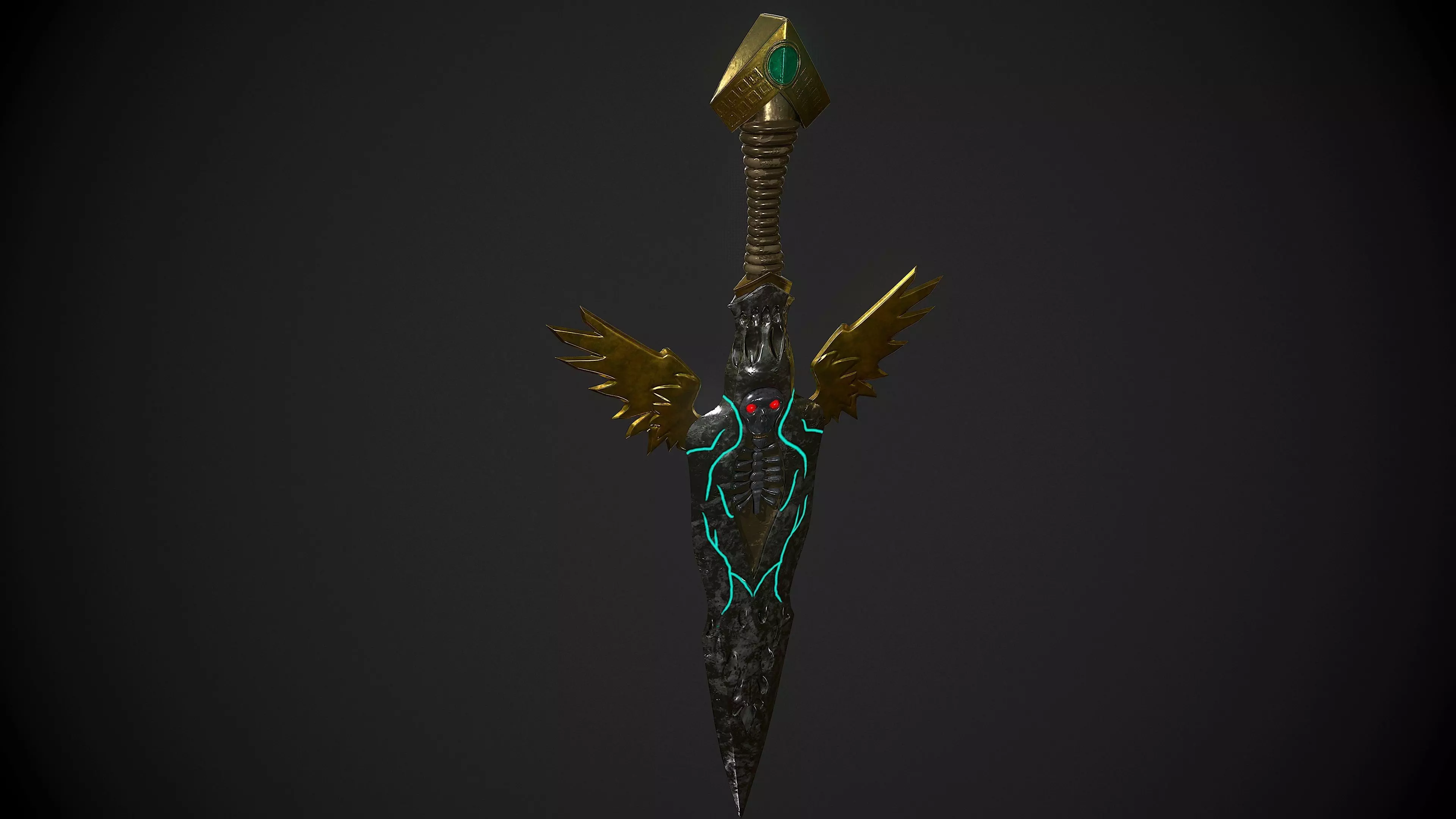 3D model Angles Dagger VR / AR / low-poly | CGTrader