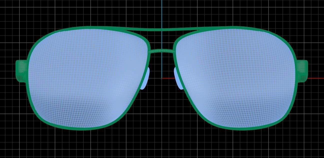 Eyeglasses for Men and Women 3D print model_6