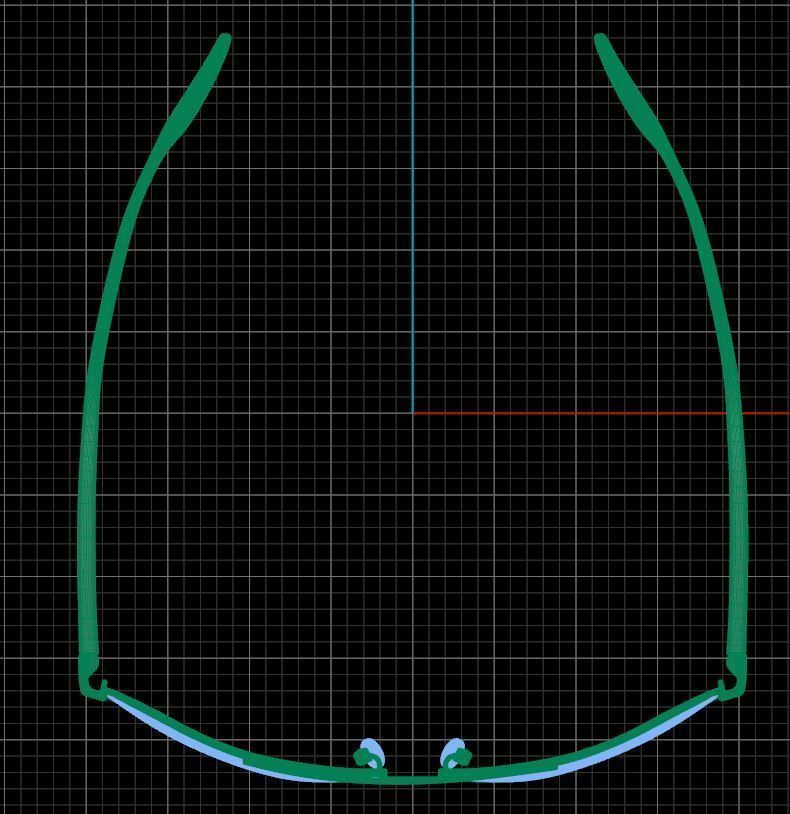 Eyeglasses for Men and Women 3D print model_5