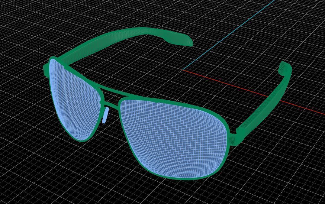 Eyeglasses for Men and Women 3D print model_4