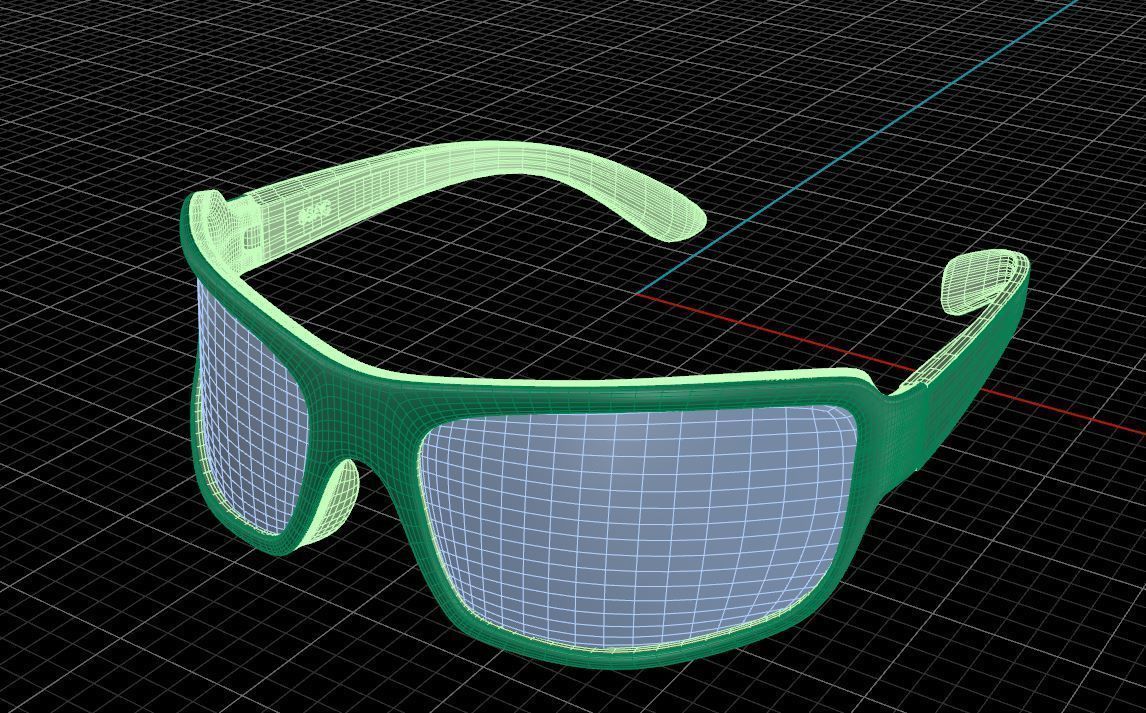 Eyeglasses for Men and Women 3D print model_4