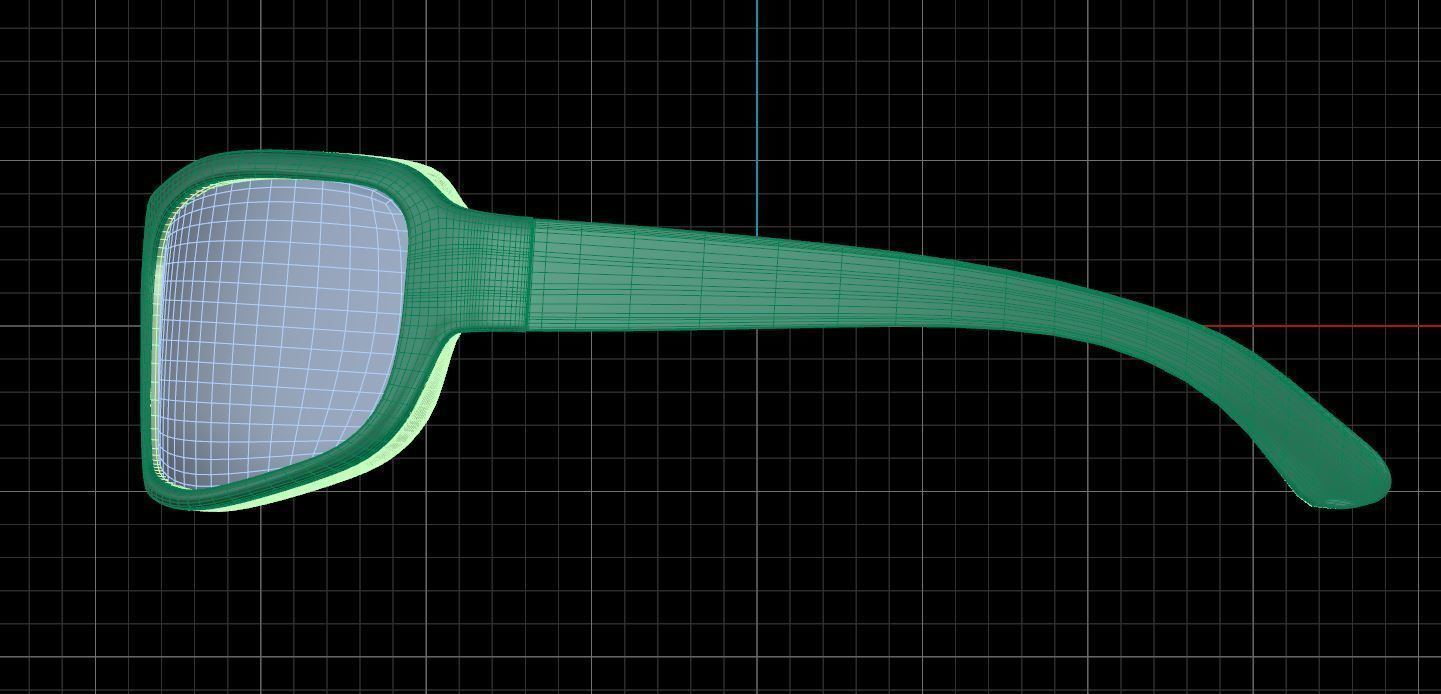 Eyeglasses for Men and Women 3D print model_7