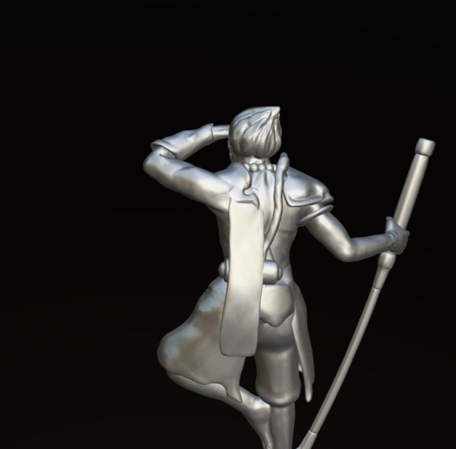 Monkey King figurine 3D print model_15