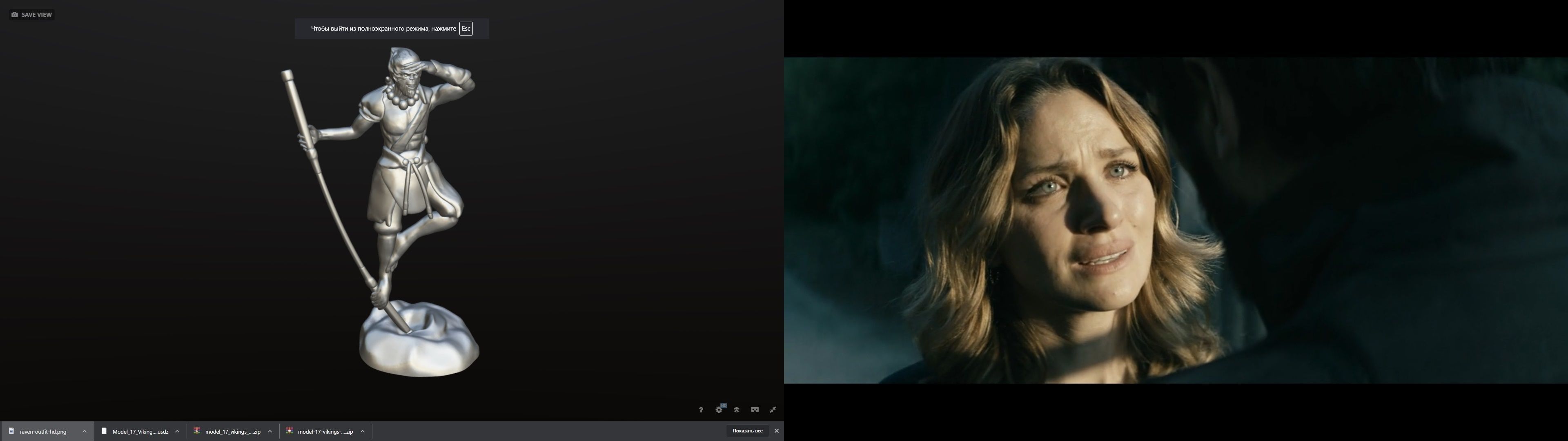 Monkey King figurine 3D print model_7