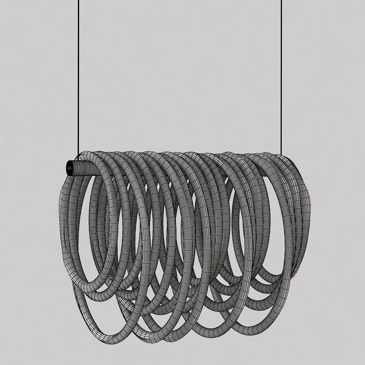 CLOUD CEILING LAMP 3D model_2