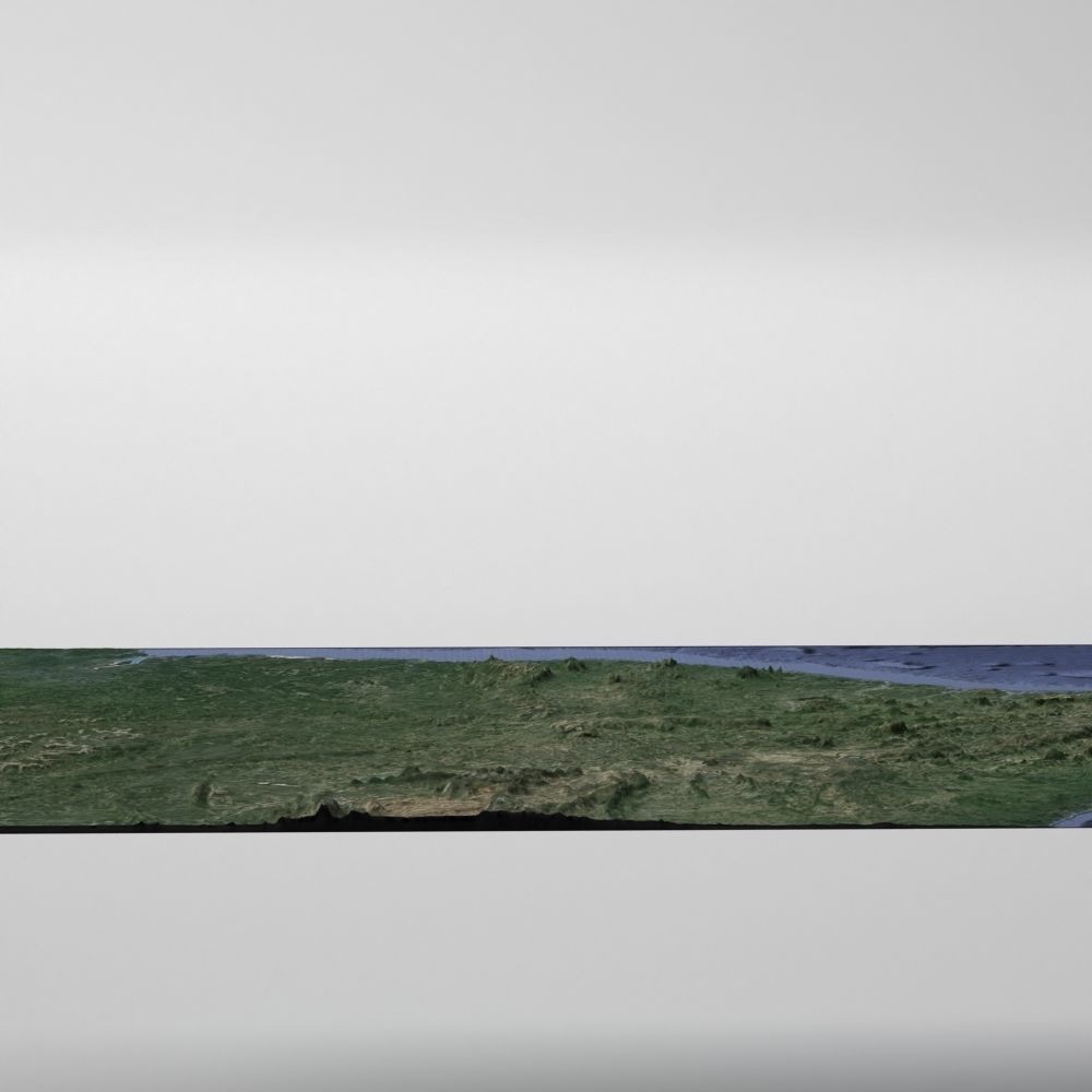 Green Landscape and Sea 3D model_2